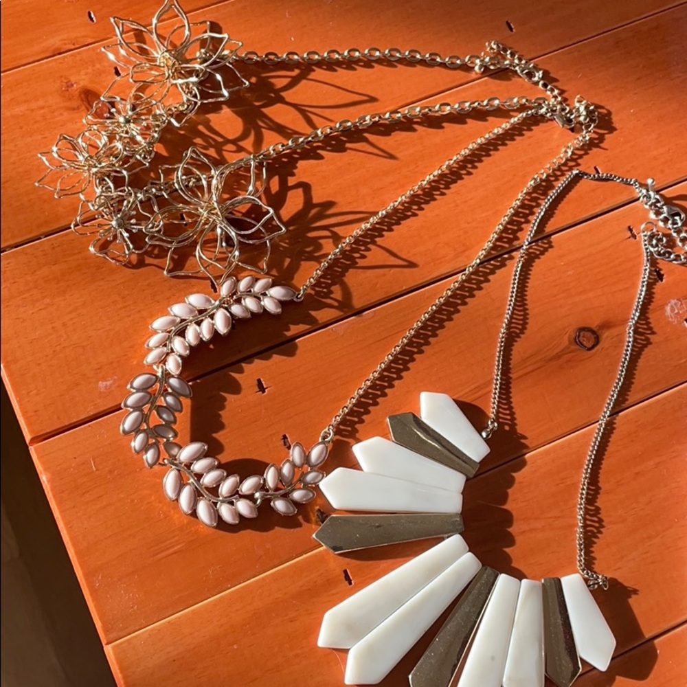 Three Statement Necklaces For $20 - image 1